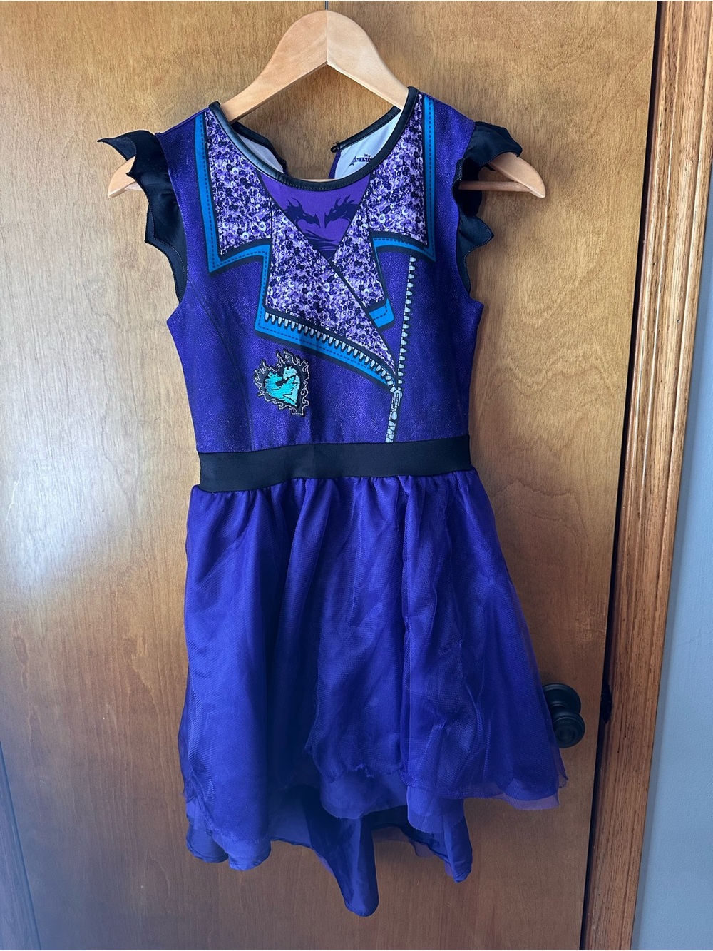 Girls Purple Descendants Dress